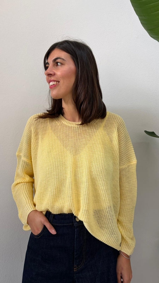 MAGLIONCINO SCATOLETTA GIALLO