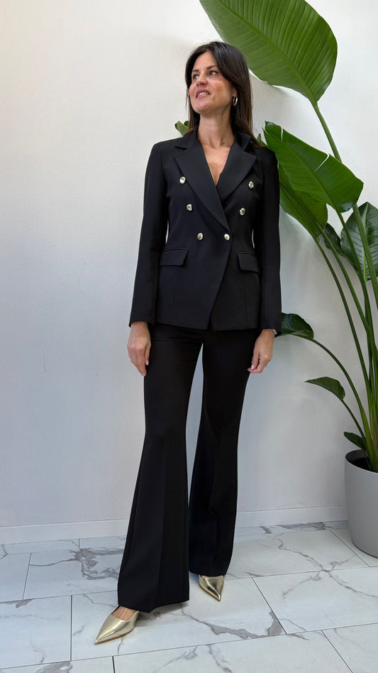 PANTALONE TULIPANO NERO