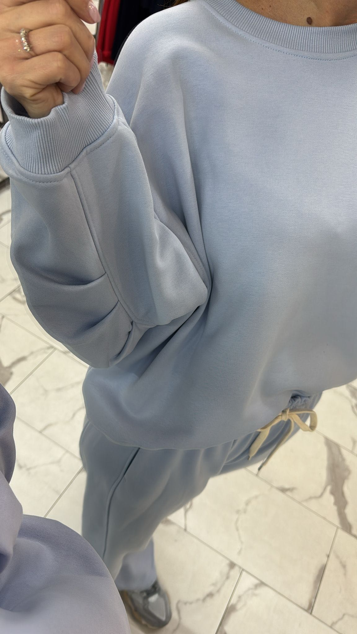 FELPA VITTORIA AZZURRA