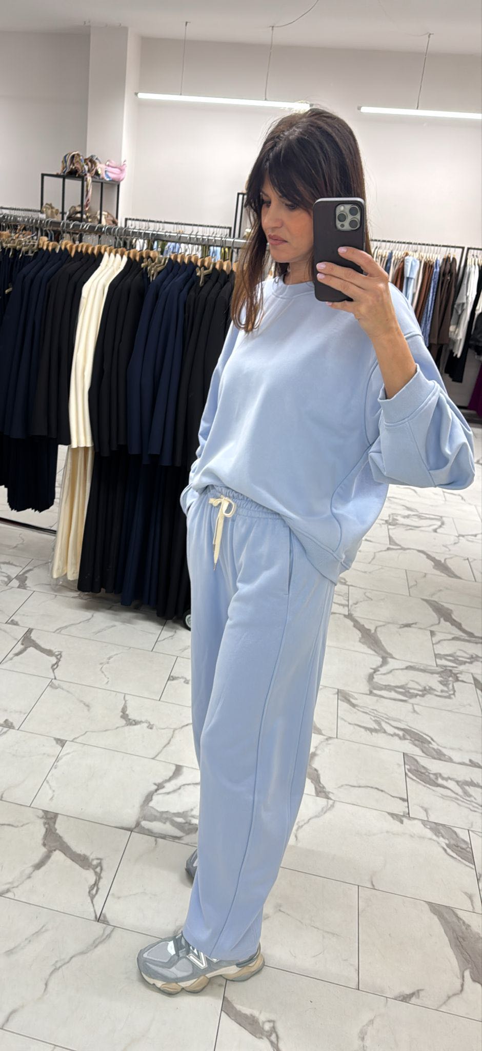 FELPA VITTORIA AZZURRA