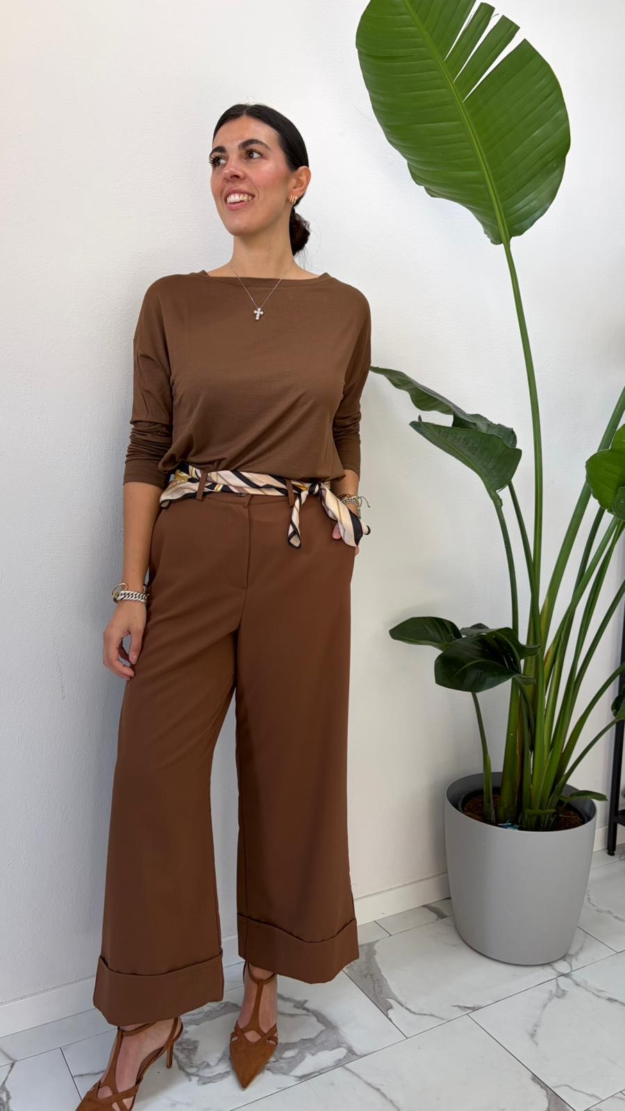 SCATOLETTA MANICA LUNGA MORO