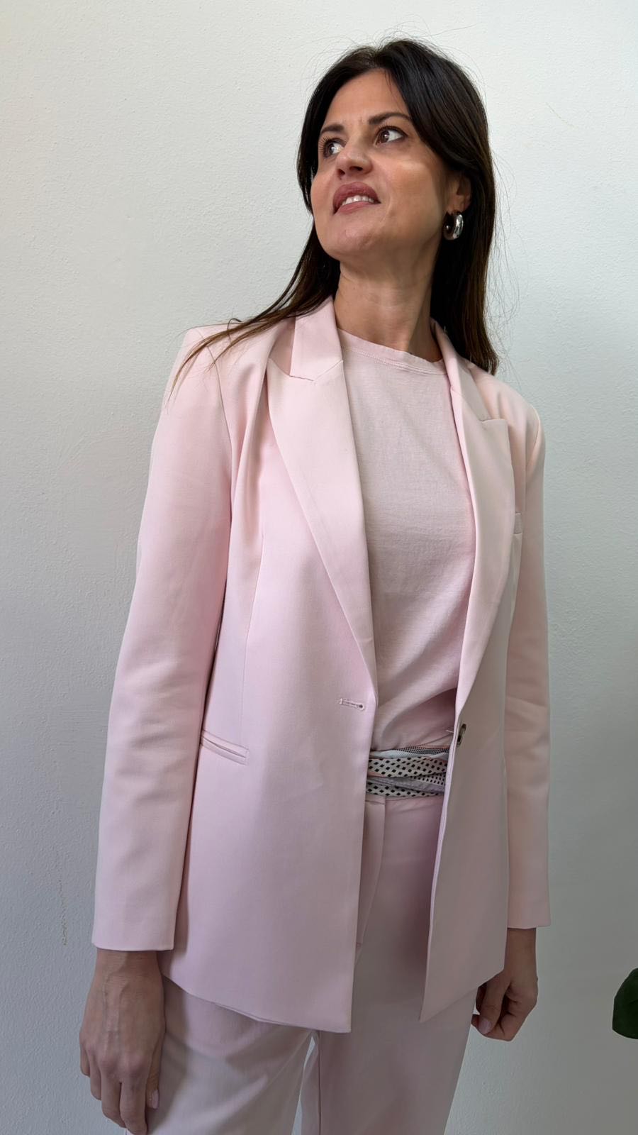 GIACCA CARLOTTA MONOPETTO ROSA