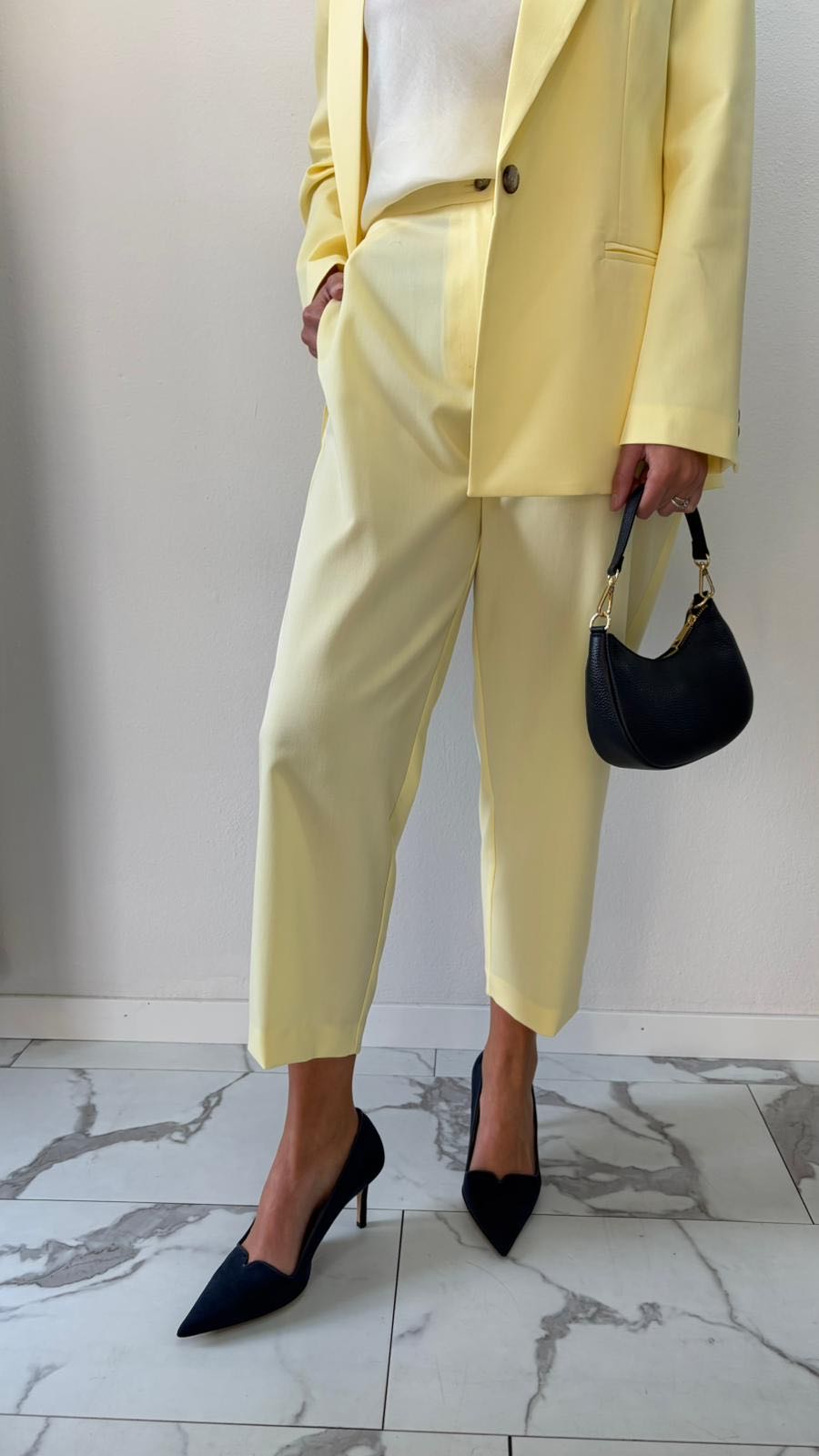 PANTALONE CARLOTTA DRITTO GIALLO