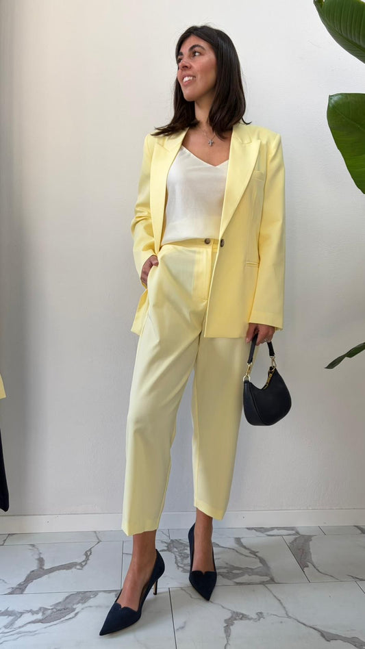PANTALONE CARLOTTA DRITTO GIALLO