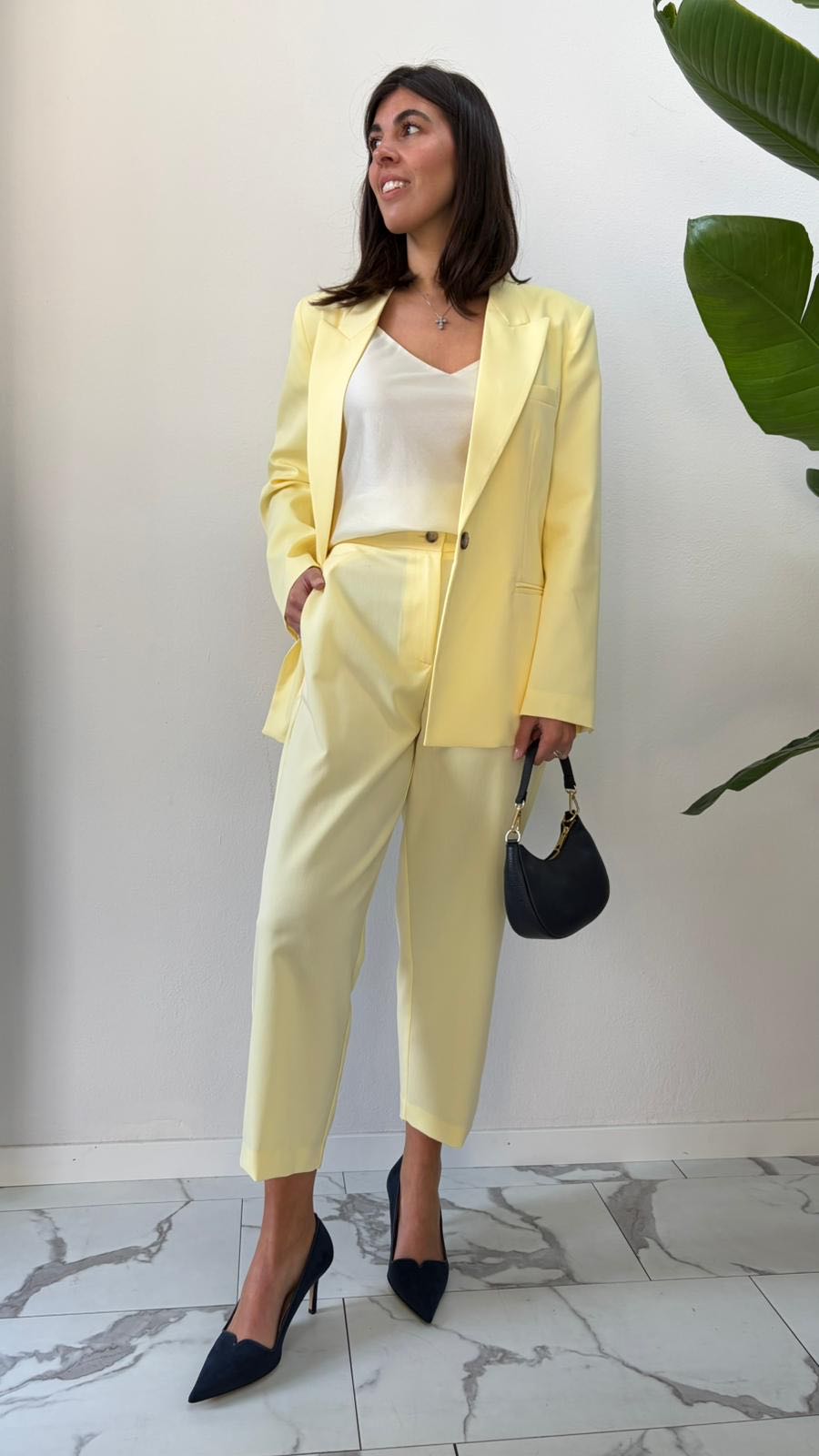 PANTALONE CARLOTTA DRITTO GIALLO