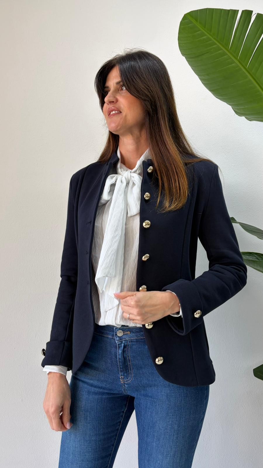 GIACCA NAPOLEONE BLU