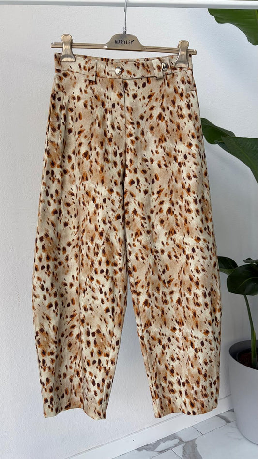 PANTALONE BARREL MACCHIA