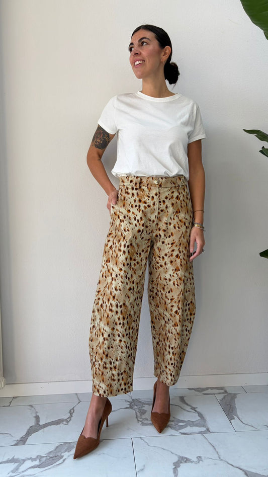 PANTALONE BARREL MACCHIA