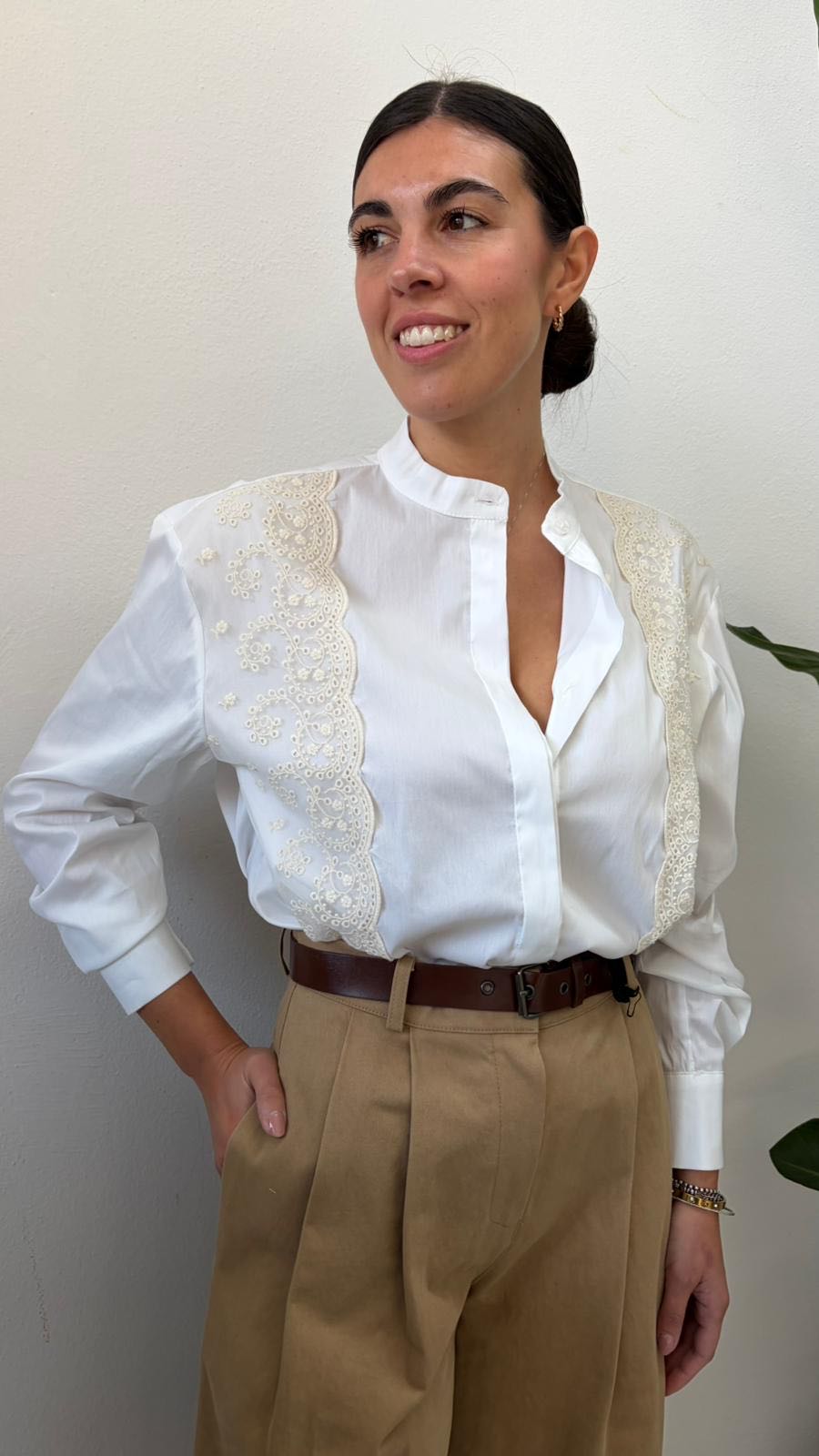 CAMICIA COLLETTO BIANCA