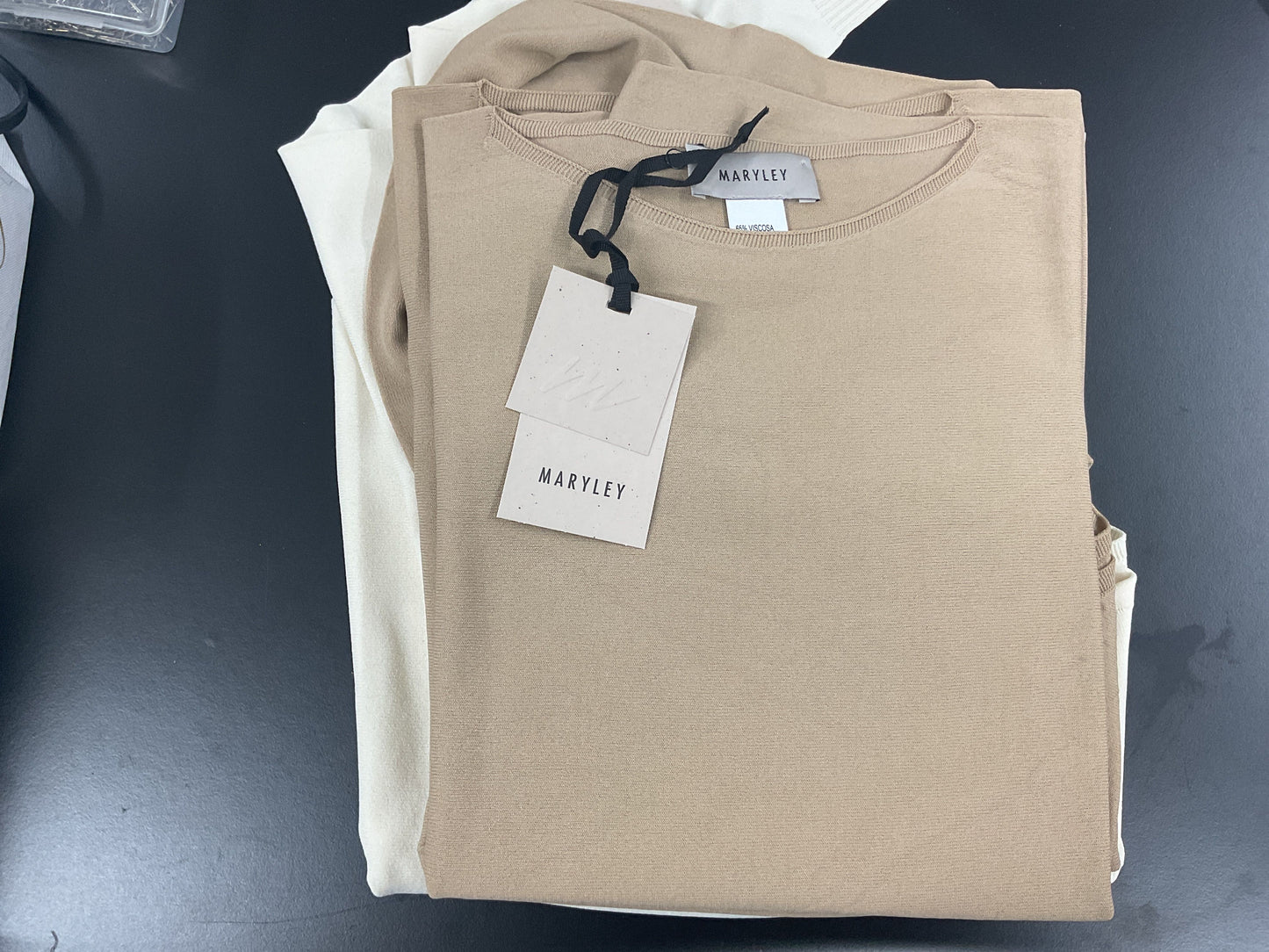 MAGLIONCINO SVASATO SABBIA