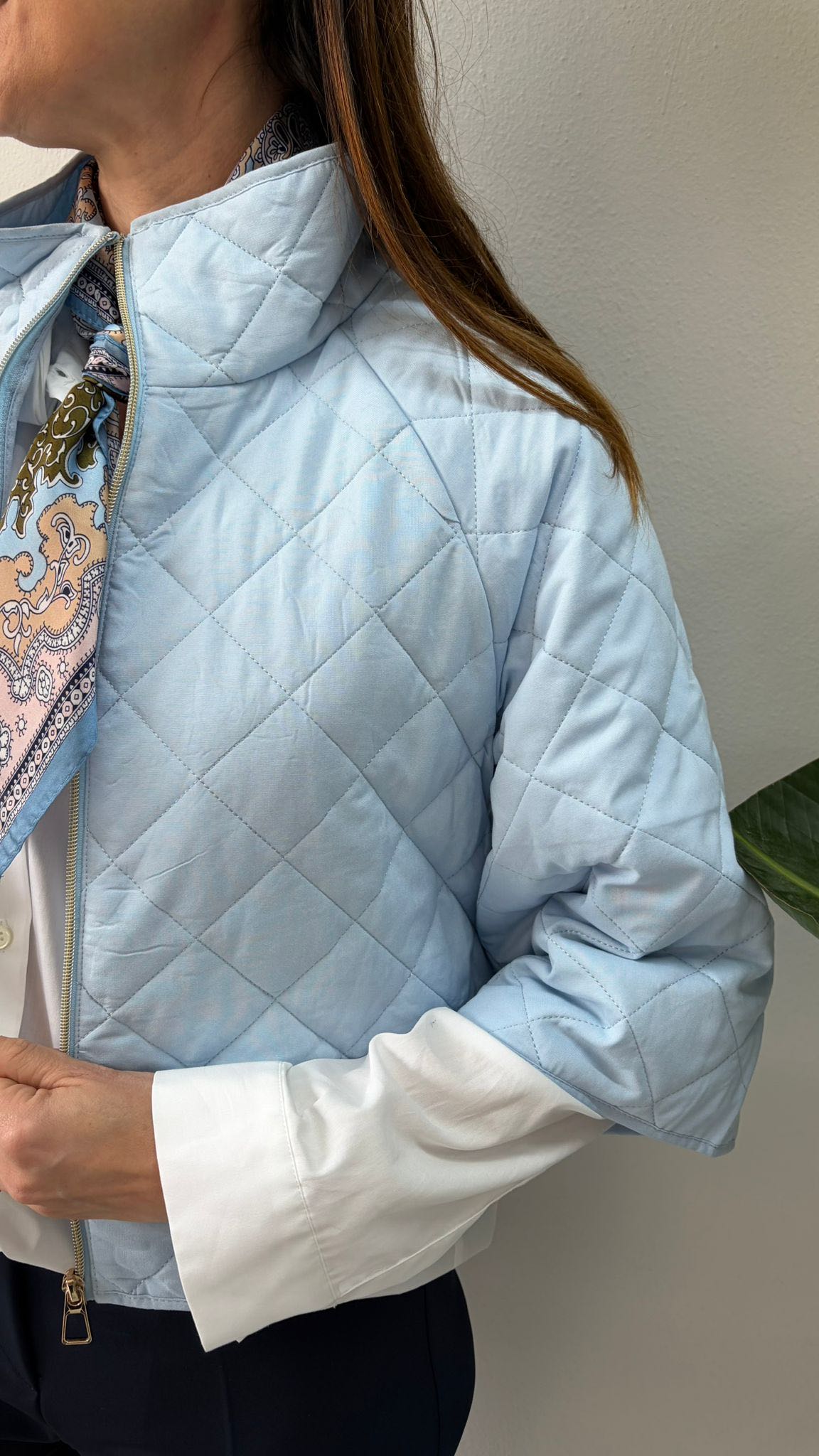 CAPPA TRAPUNTATA AZZURRA