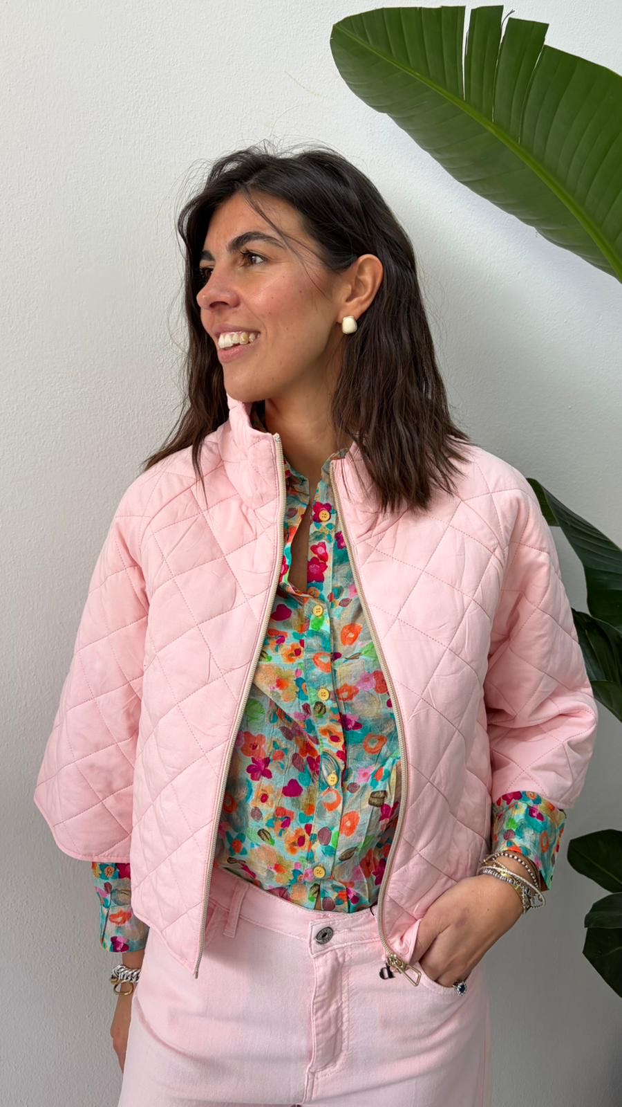 CAPPA TRAPUNTATA ROSA