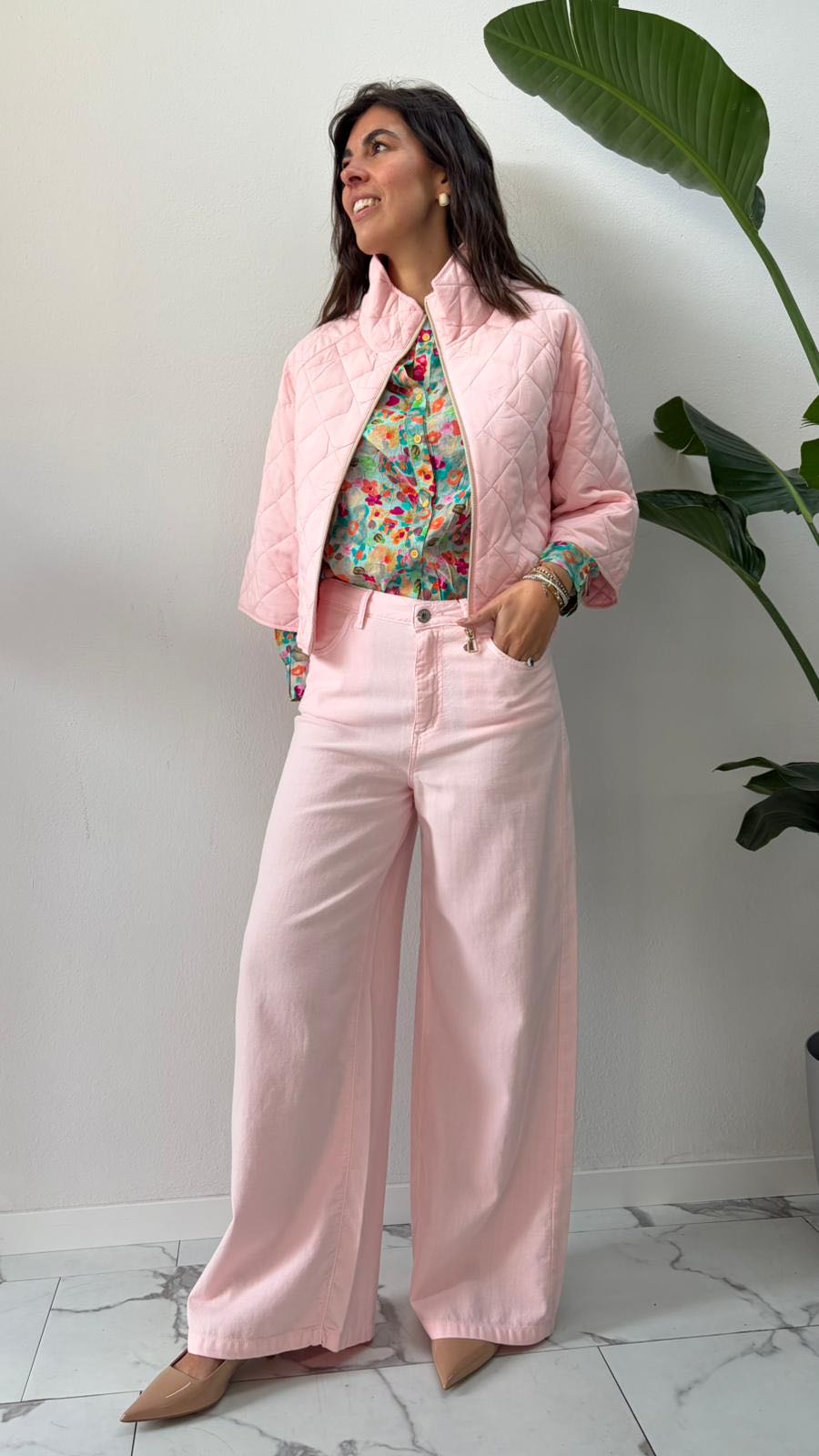 CAPPA TRAPUNTATA ROSA