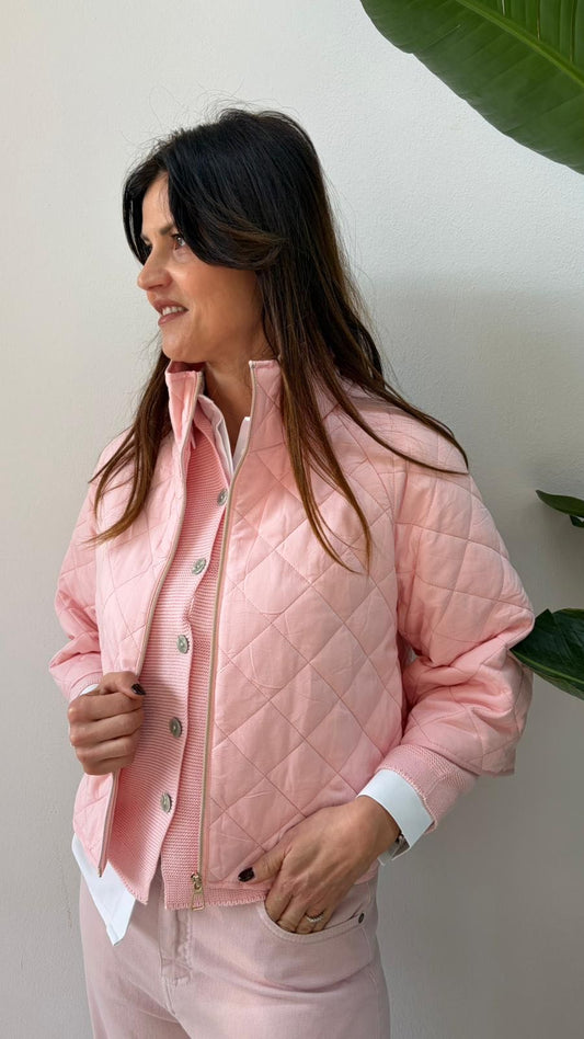 CAPPA TRAPUNTATA ROSA