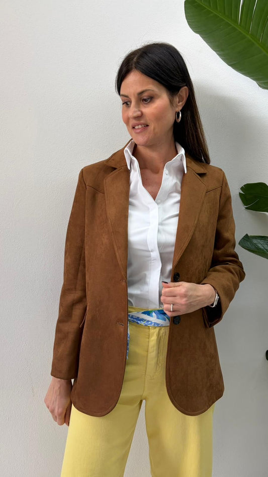 GIACCA ECO DAINETTO CUOIO