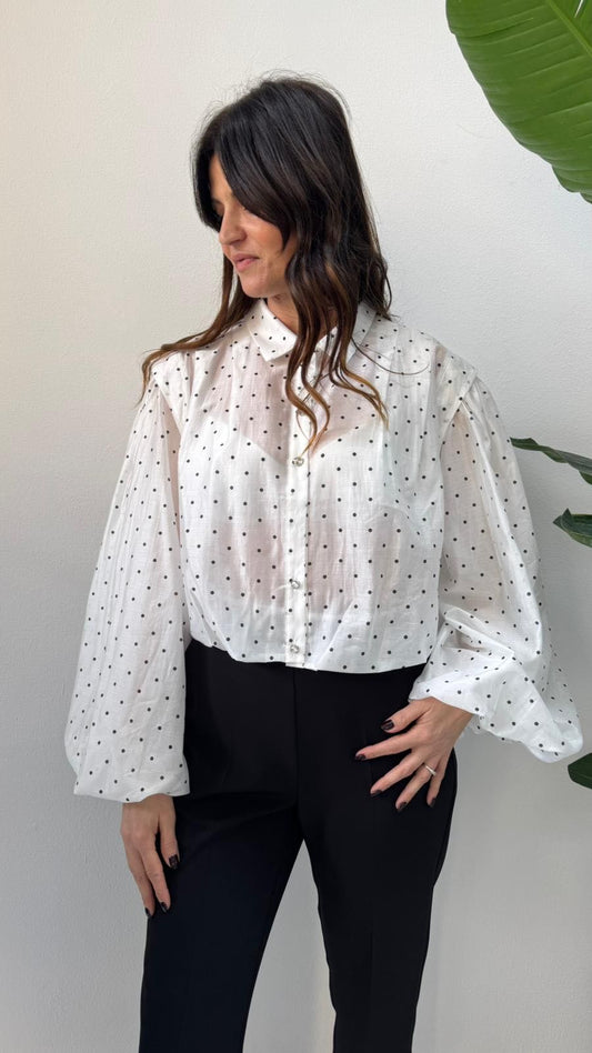 CAMICIA POIS BIANCA