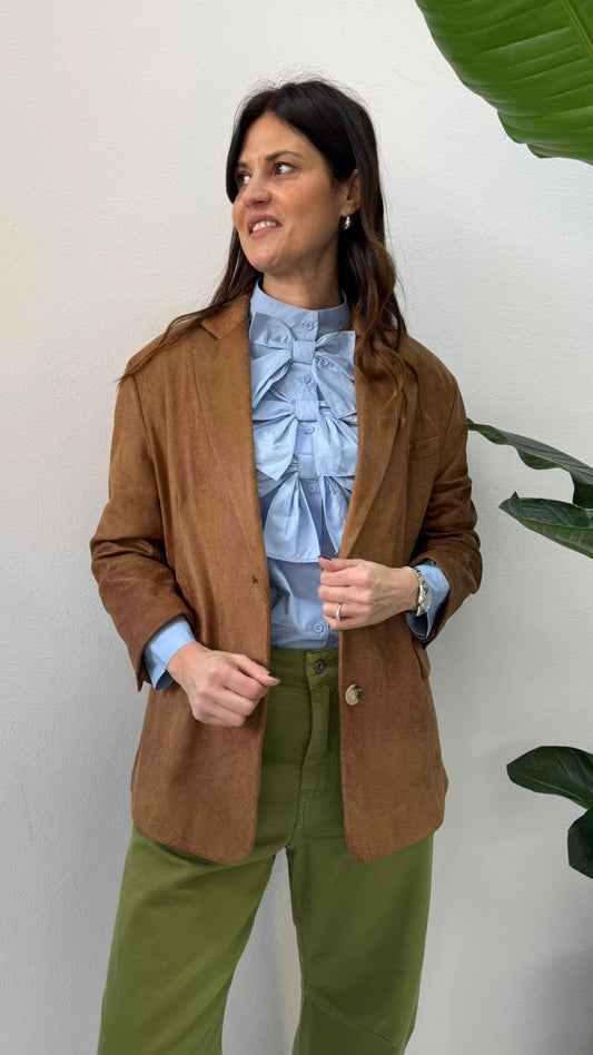 GIACCA ECO DAINETTO COGNAC