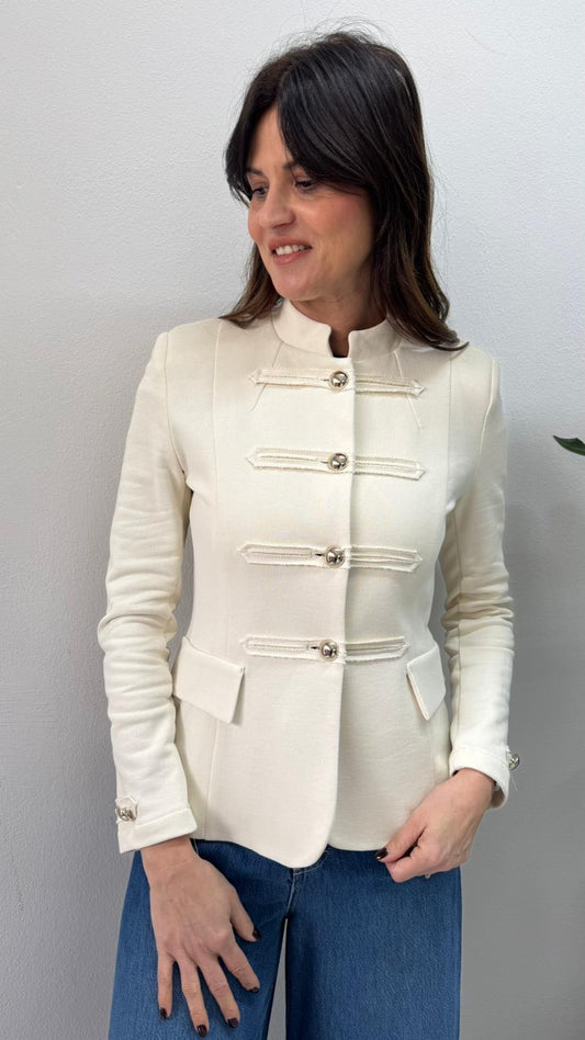 GIACCA NAPOLEONE PANNA