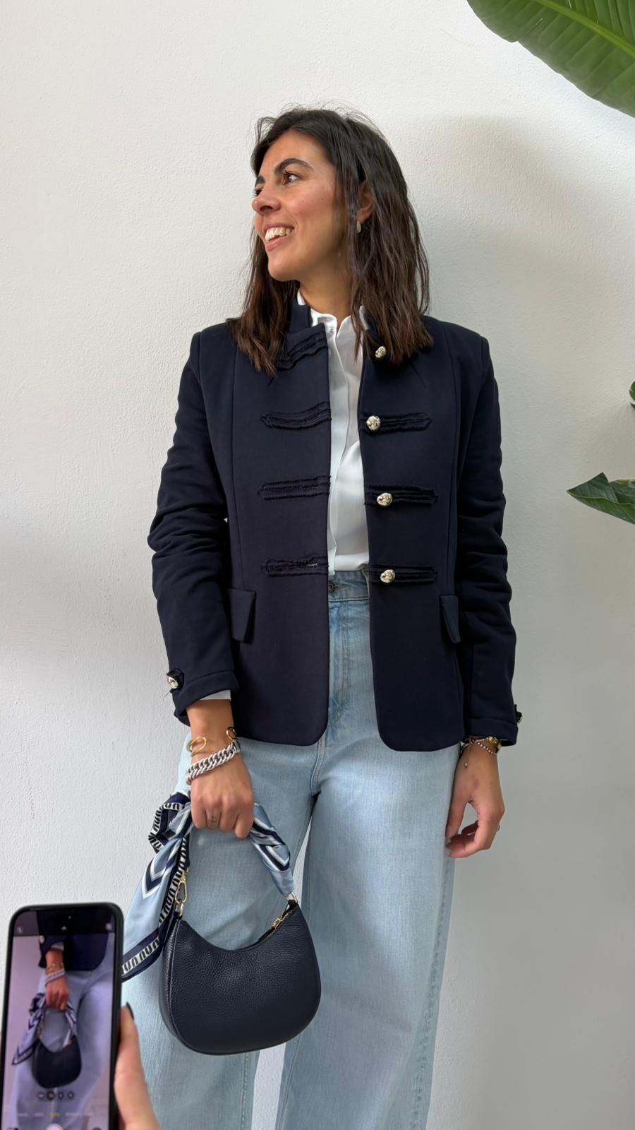 GIACCA NAPOLEONE BLU