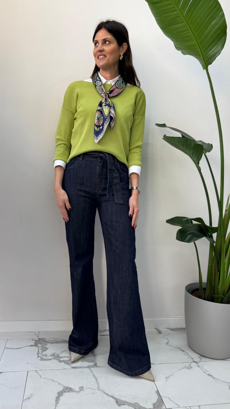 MAGLIONCINO GIROCOLLO MELA