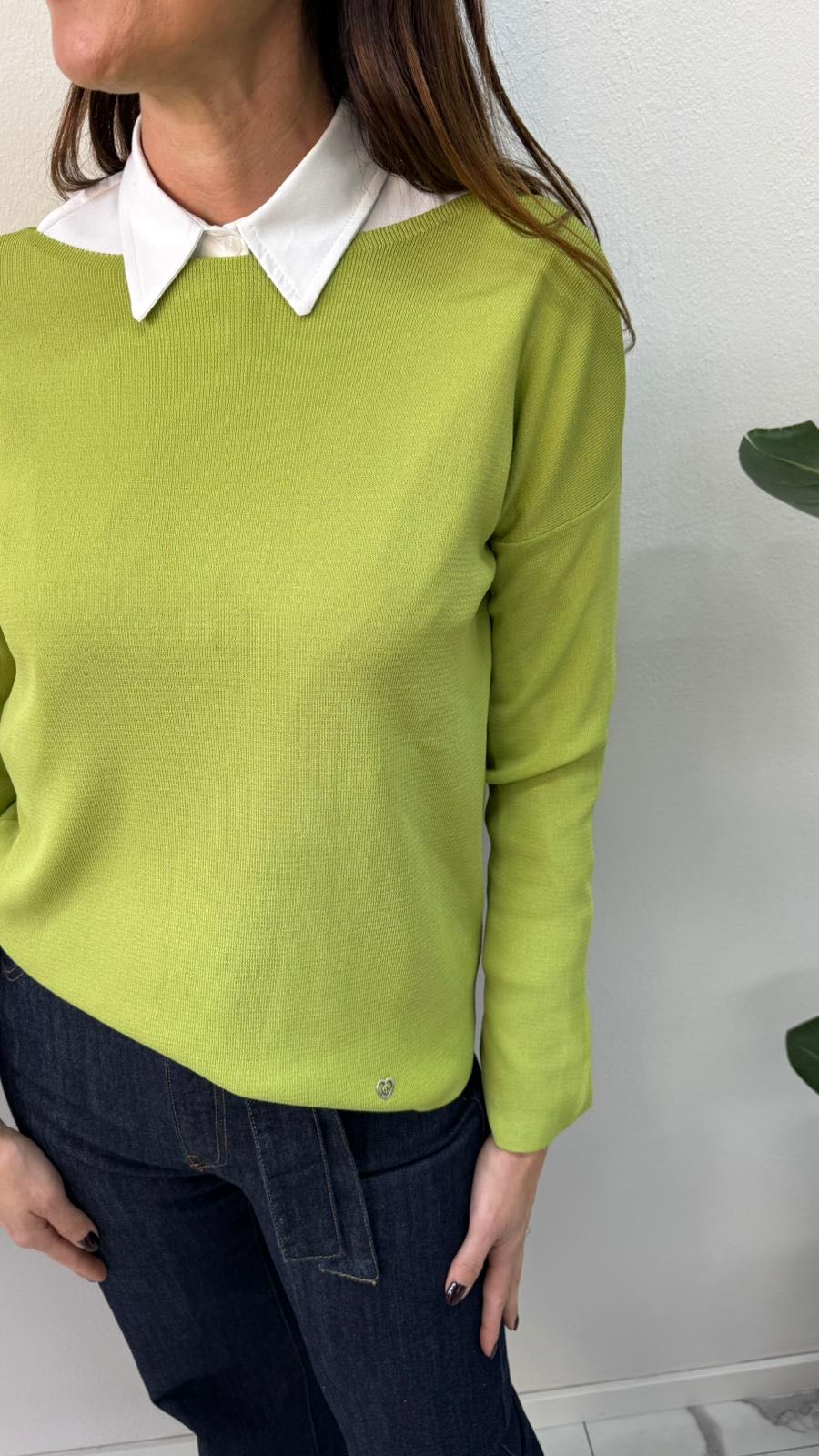 MAGLIONCINO GIROCOLLO MELA