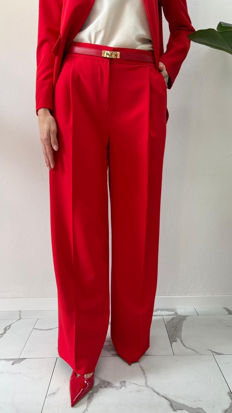 PANTALONE ORCHIDEA ROSSO