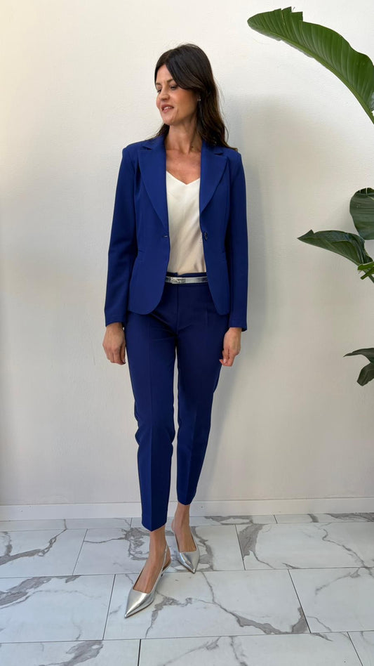 GIACCA BASIC BLU FRANCIA