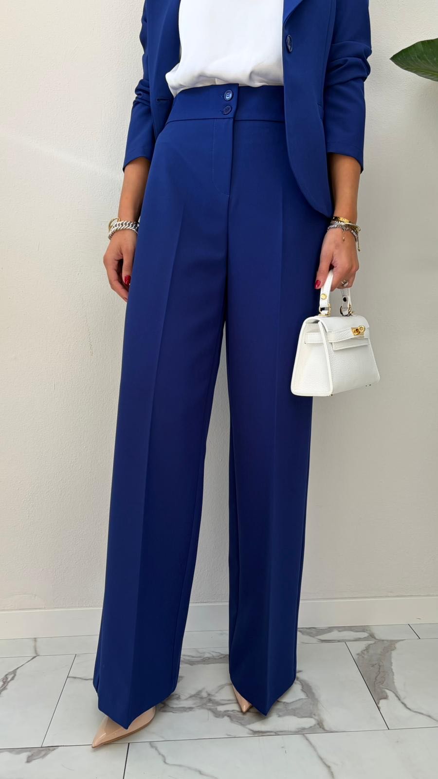 PANTALONE GIGLIO BLU FRANCIA