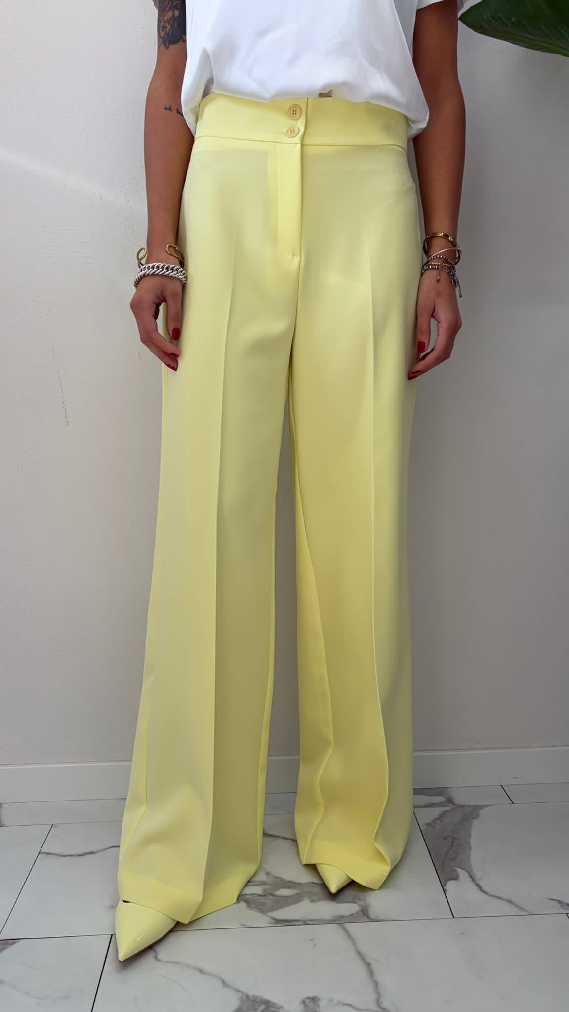 PANTALONE GIGLIO GIALLO