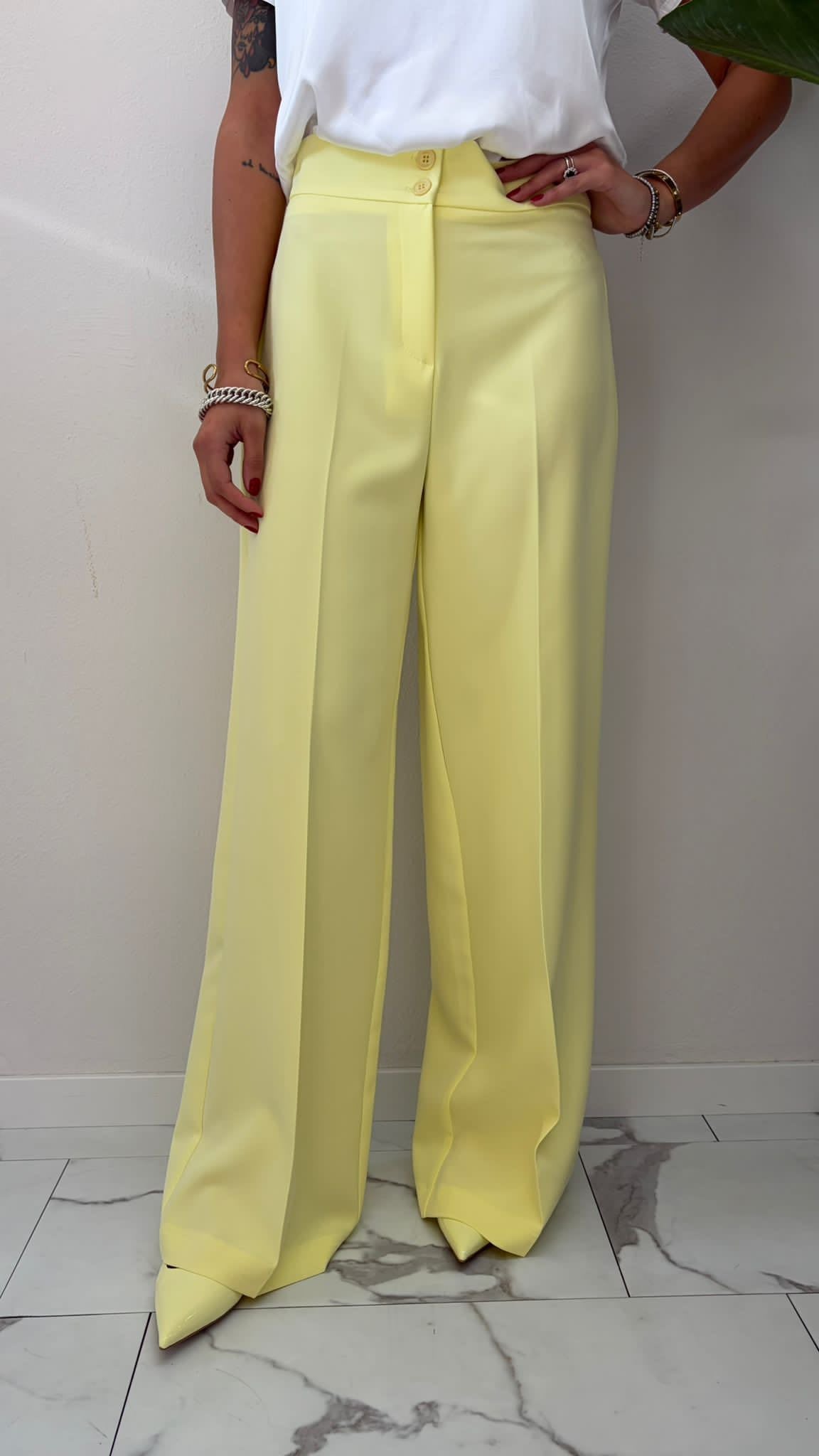 PANTALONE GIGLIO GIALLO