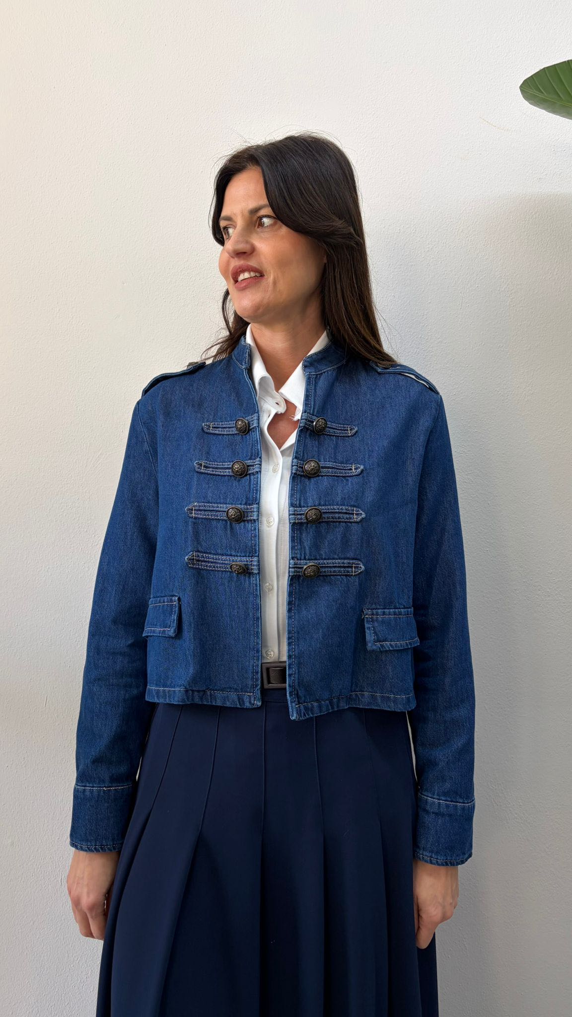 GIACCA DENIM NAPOLEONE