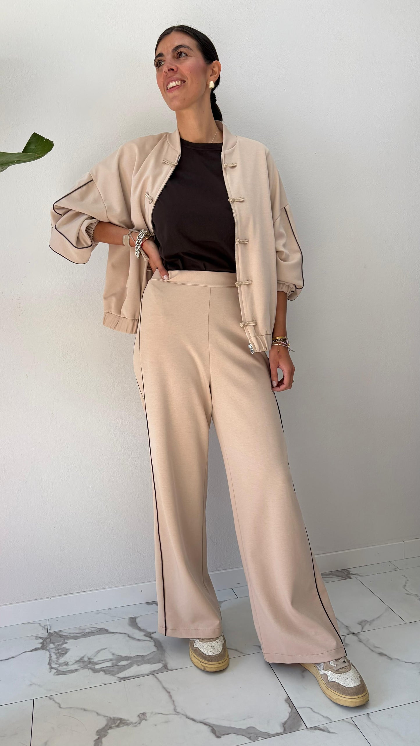 BOMBER PECHINO BEIGE