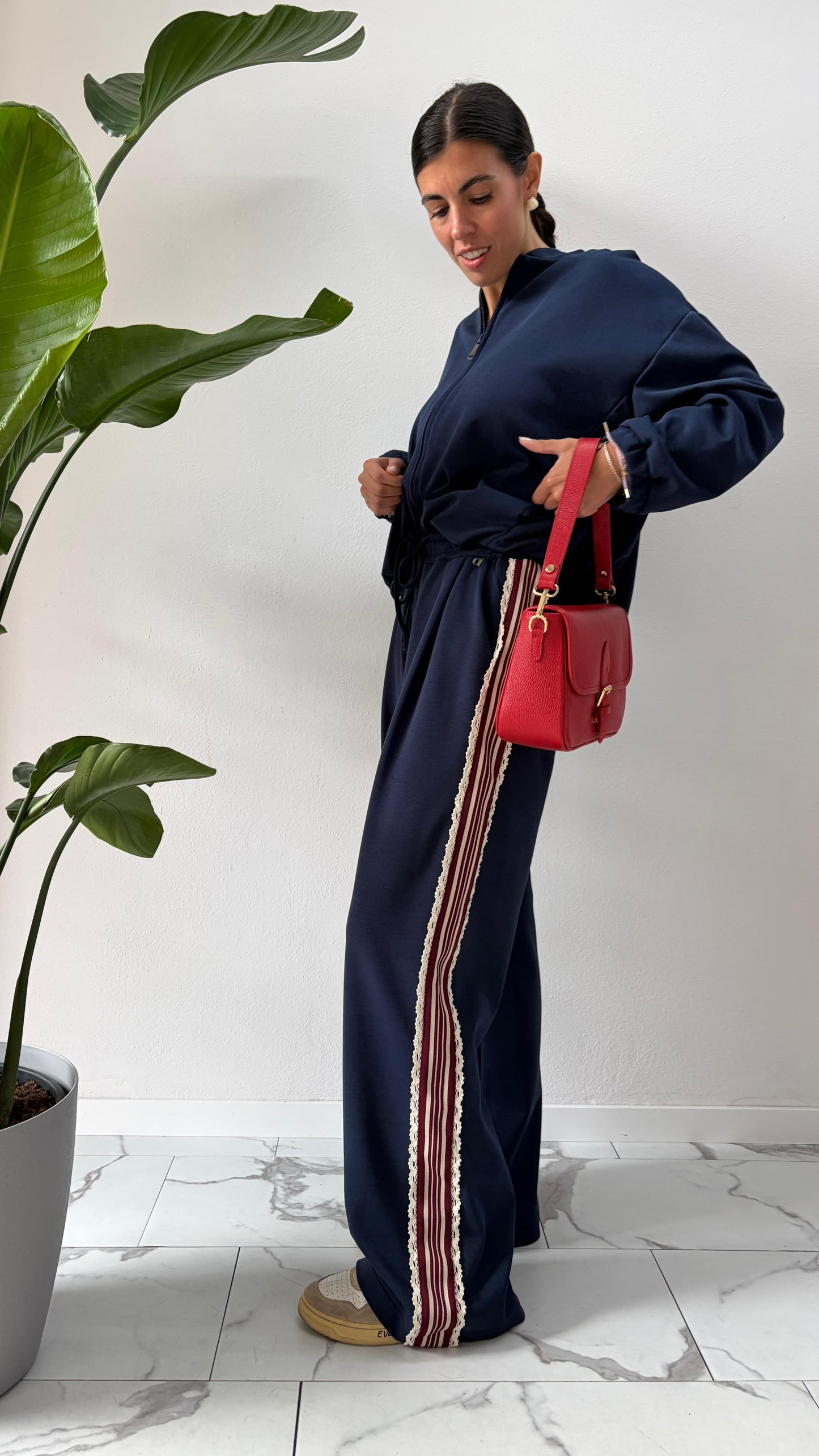 BOMBER SPORTY CHIC BLU