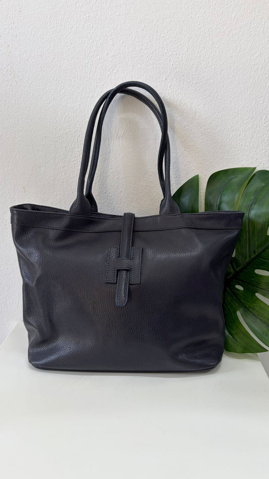 BORSA SHOPPER HILARY BLU