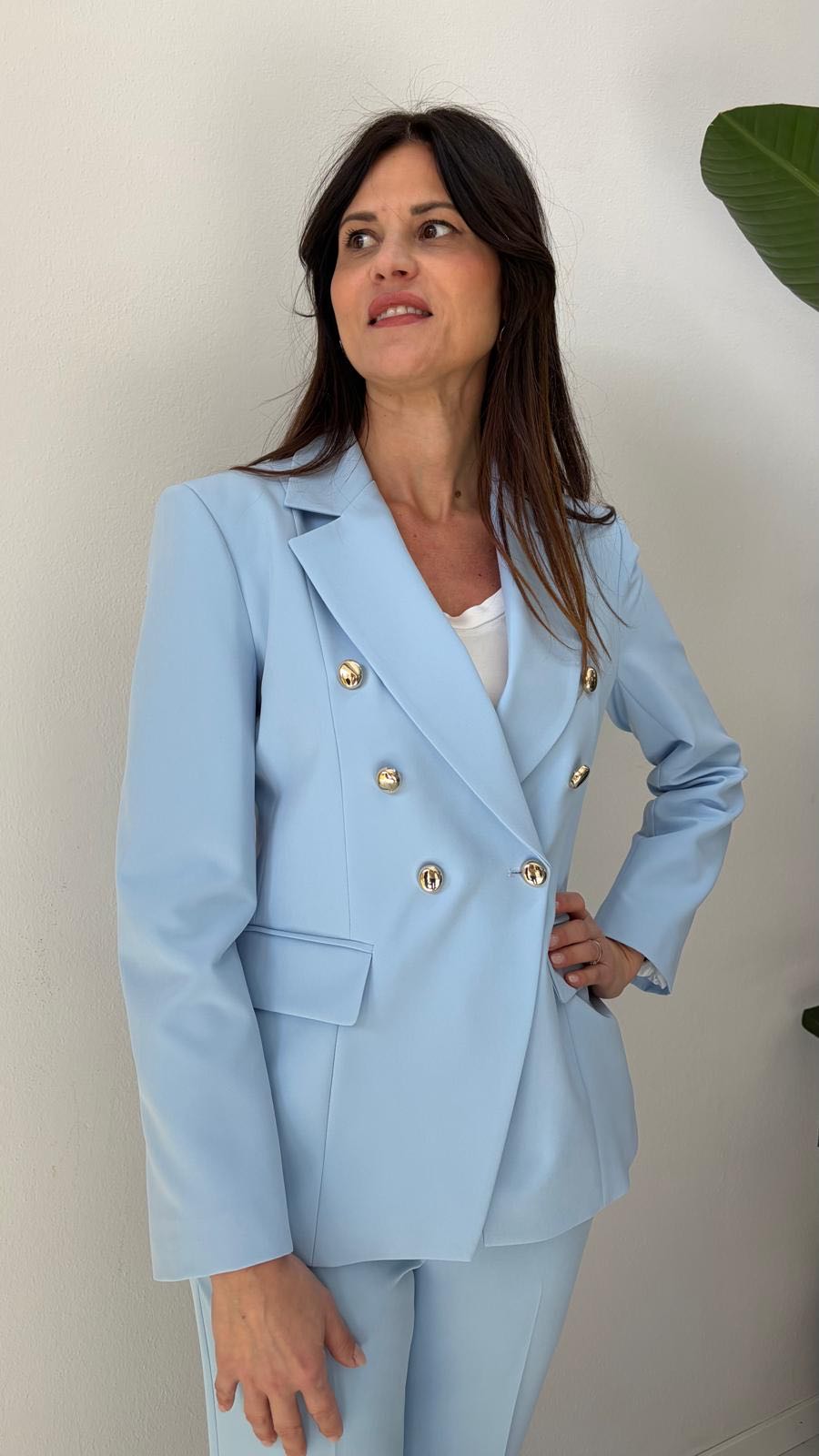 GIACCA TULIPANO AZZURRA