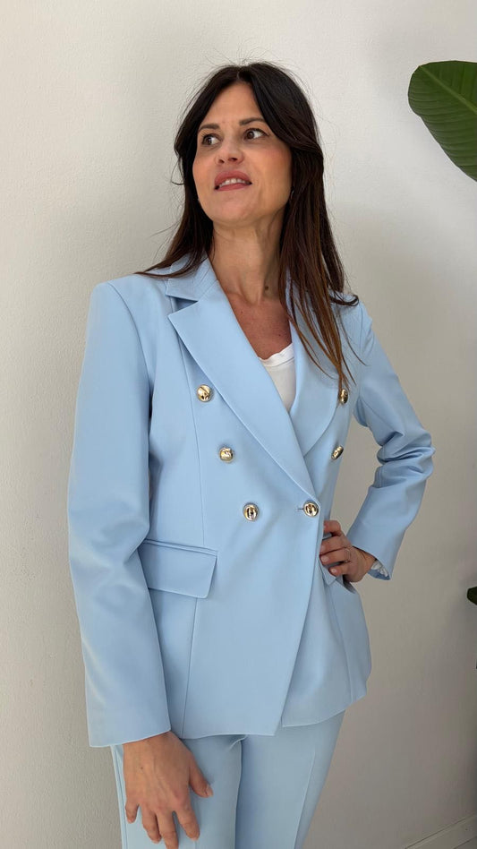 GIACCA TULIPANO AZZURRA