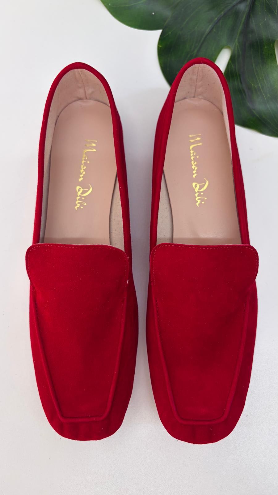 MOCASSINO NINA ROSSO