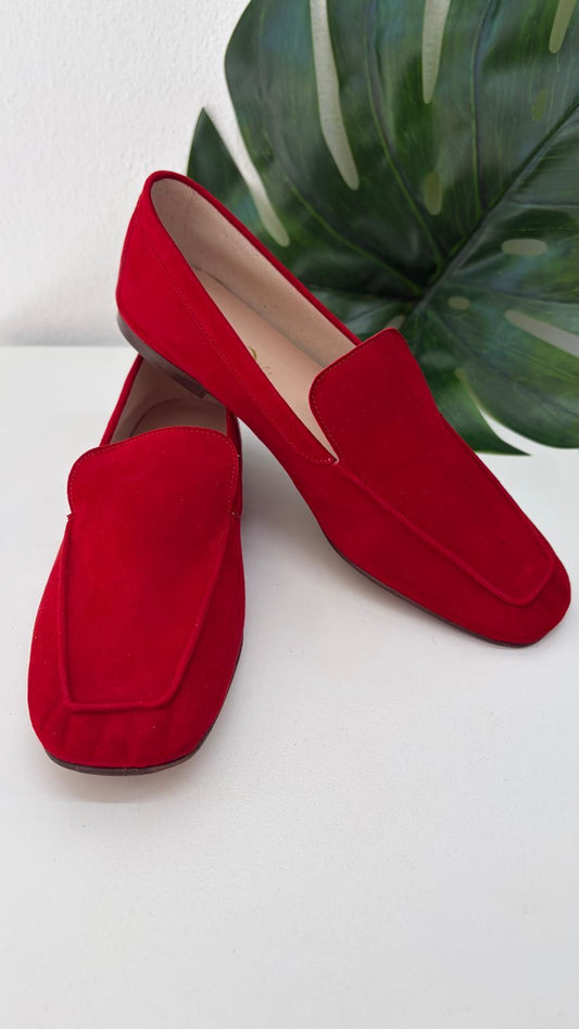 MOCASSINO NINA ROSSO
