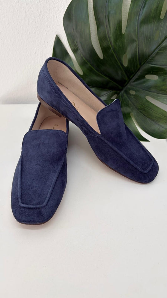 MOCASSINO NINA BLU