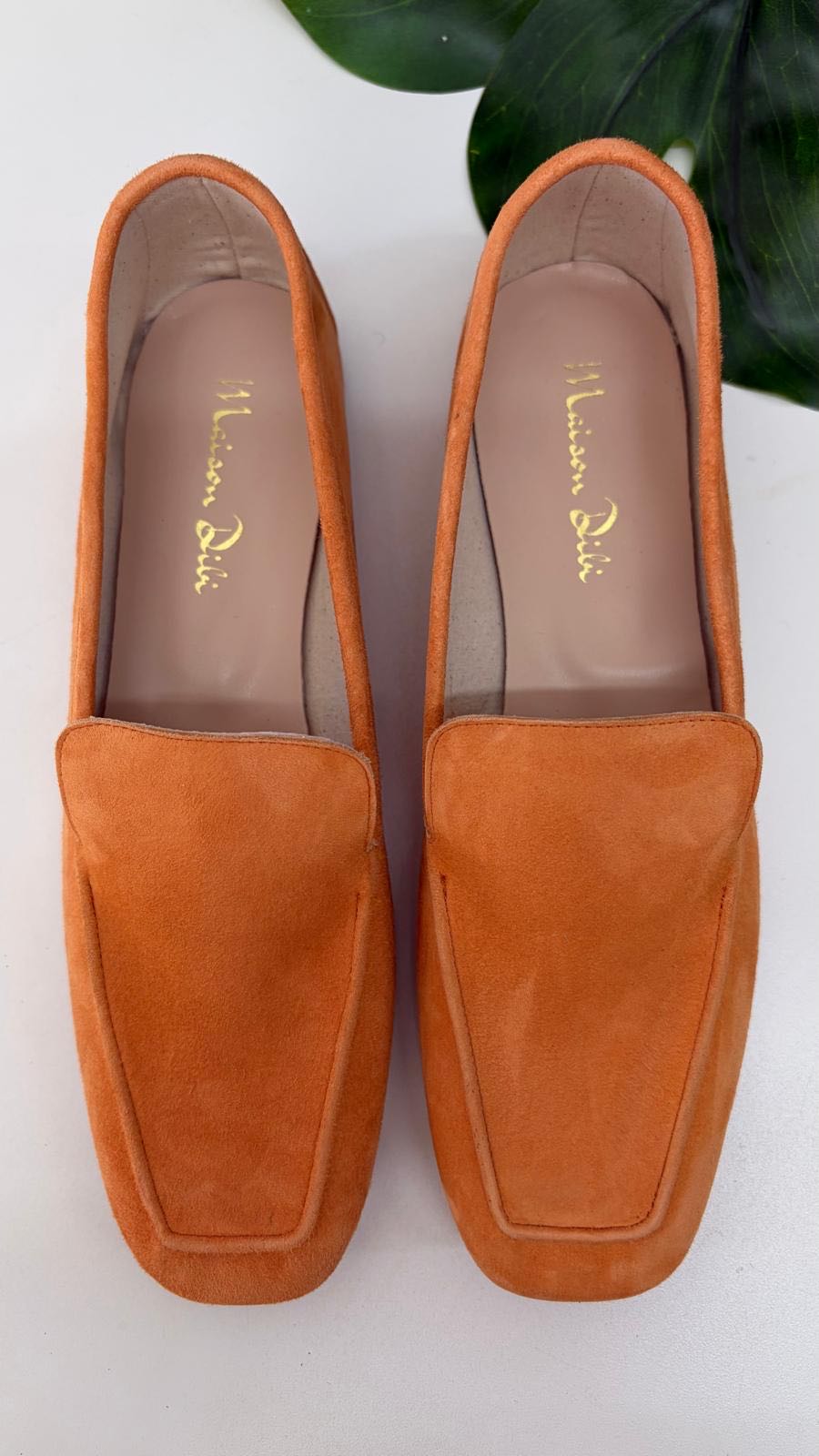 MOCASSINO NINA ARANCIO
