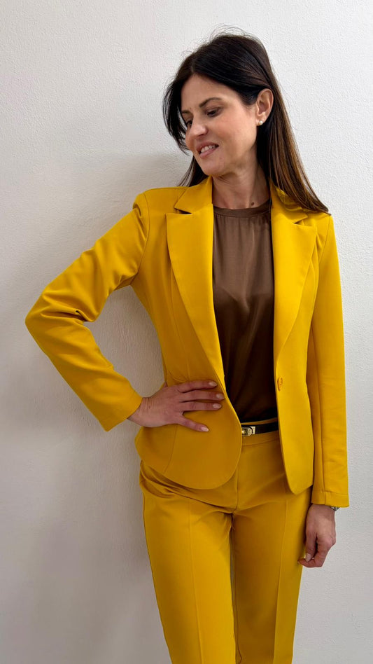 GIACCA BASIC ZAFFERANO