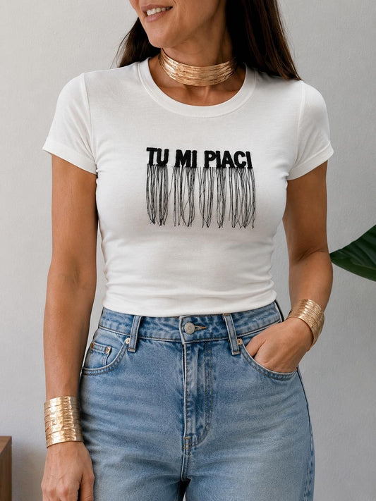 T-SHIRT TU MI PIACI