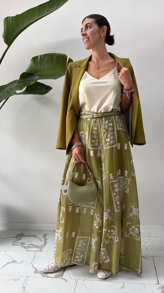 PANTALONE TUSCANY PISTACCHIO