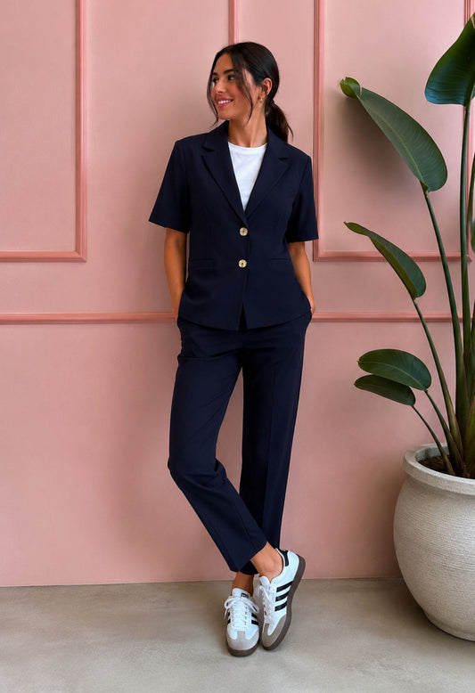 GIACCA MIA COTONE BLU