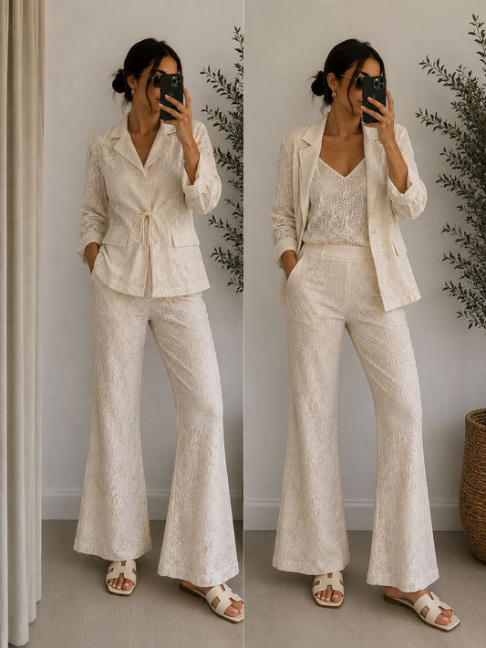 PANTALONE MIRTA PANNA