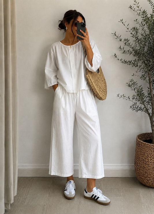 PANTALONE COCO BIANCO