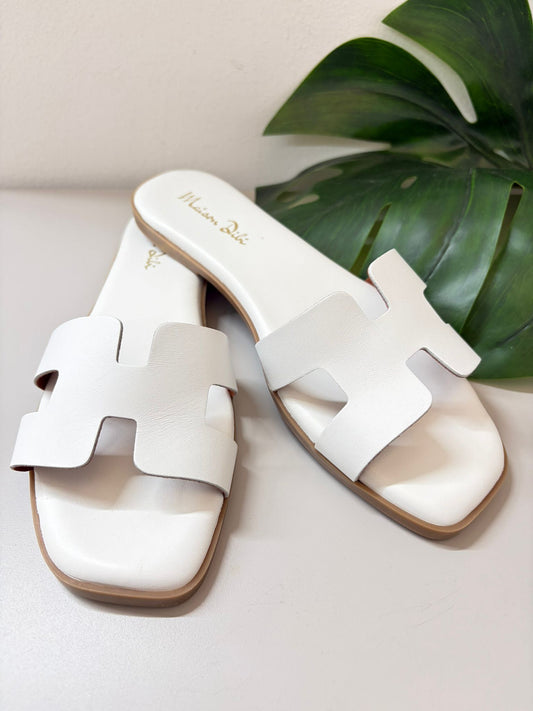 CIABATTINA CANNES BIANCO