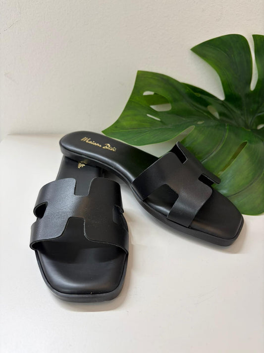 CIABATTINA CANNES NERO