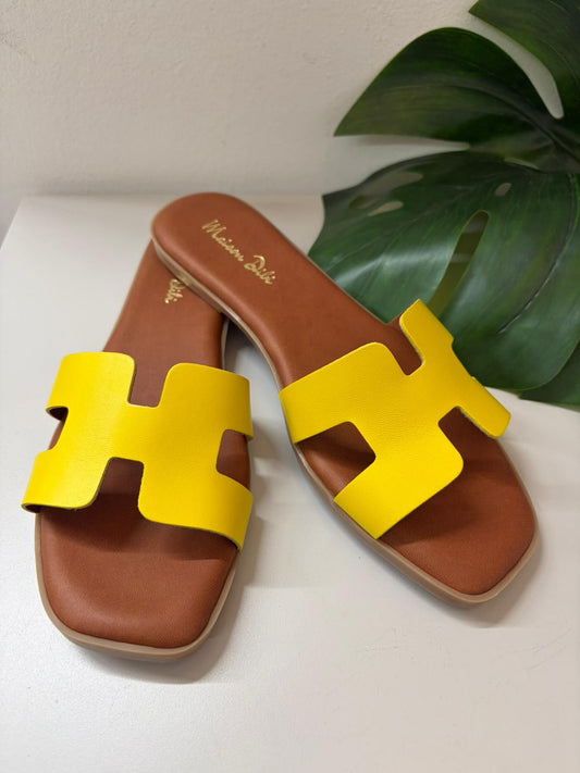 CIABATTINA CANNES GIALLO