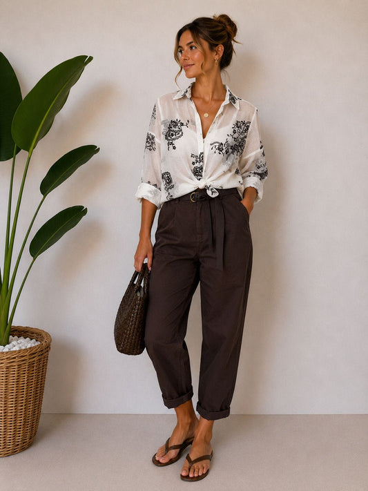 PANTALONE LORENA CACAO